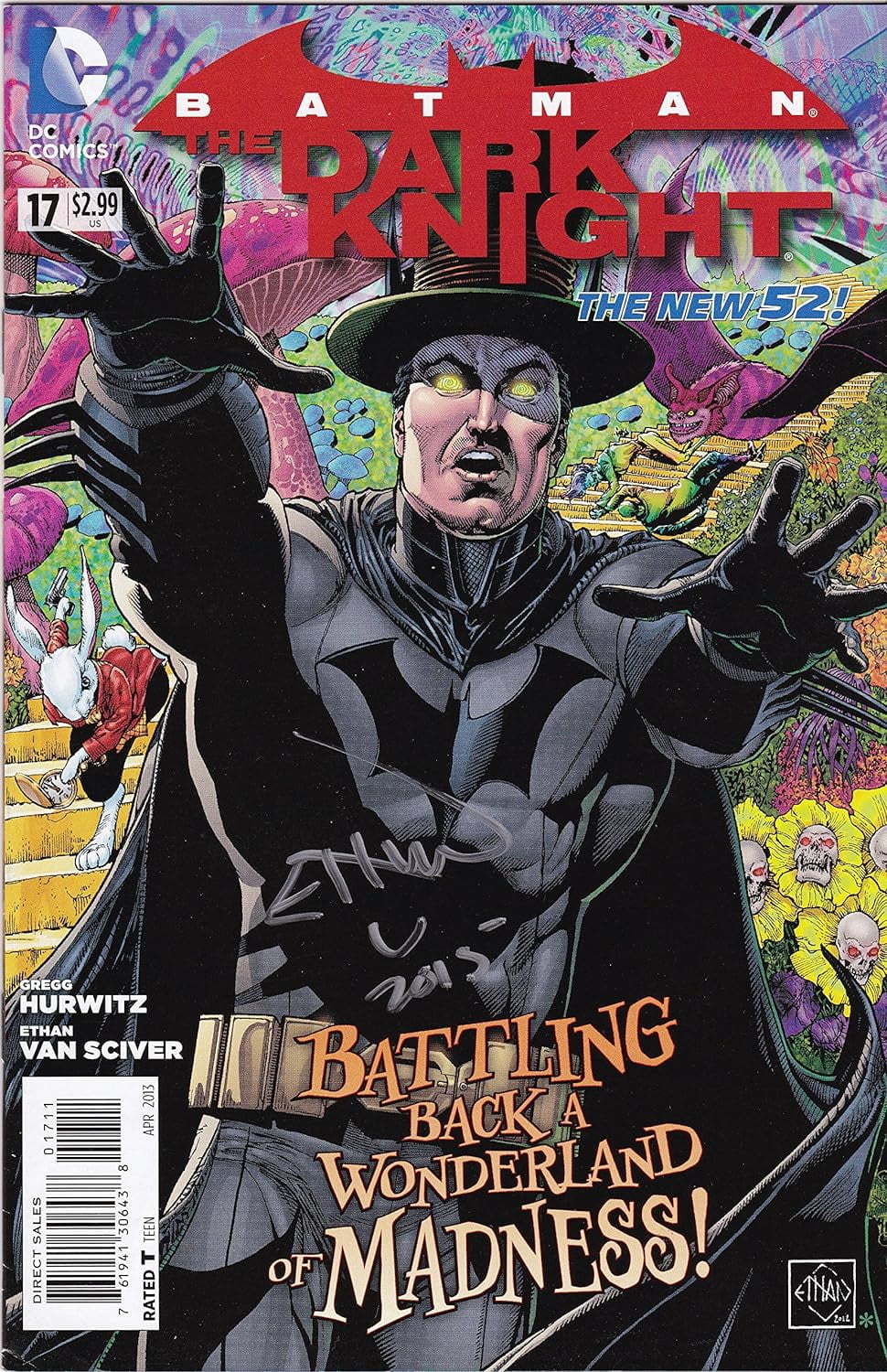 Batman Dark Knight #17 Signed by Ethan Van Sciver VF/NM