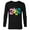 Black, variant on Minnie Mouse 2022 New Year’s Eve - Long Sleeve T-Shirt for Men – Customized-Royal