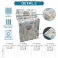 thumbnail image 6 of Ocean Coastal Table Runner 72 Inches, Nautical Beach Starfish Coral Seashells Leaf Bed Runner Dresser Scarves Tabletop for Indoor Outdoor Parties/Ceremony/Banquet, 18" x 72", 6 of 9