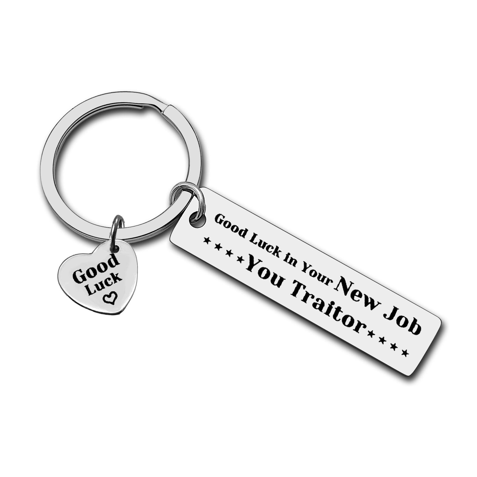 Funny Coworker Dog Tag Keychain Leaving Gift Key Chain Best Friend Friendship 