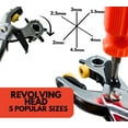 thumbnail image 4 of Plier King 3-In-1 Plier with Hole Puncher, Snap Tool and Eyelet Maker: TP-83106, 4 of 7