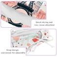 thumbnail image 3 of Eiffel Tower Valentine's Day Women's Swim Suit Bikini Set 2-Pack with Detachable Sponge and Adjustable Strap for Beach and Pool Parties, 3 of 6