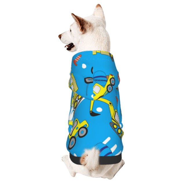 Balery Cute Car Cartoon Sudadera con Capucha para Perros Pequeños – Ropa para Mascotas, Disfraz para Perros y Gatos, Ideal para Fiestas y Cosplay-Small