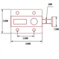 thumbnail image 2 of 4pcs Bouton de Fenêtre à Ressort Serrure Automatique de Porte avec Bouton à Ressort, 2 of 5