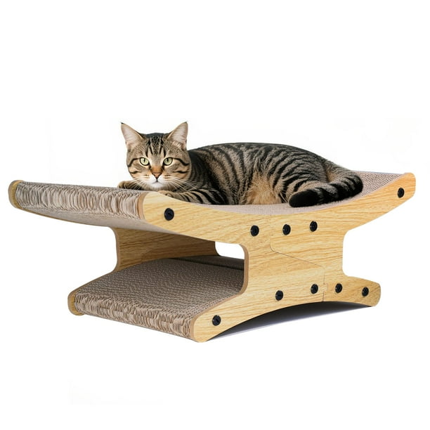 Cama Rascador para Gatos Olurrsia Reversible Grande