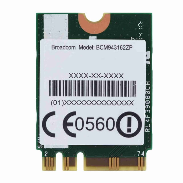 Tarjeta WiFi inalámbrica NGFF de banda dual 2.4G/5G 433Mpbs para Lenovo