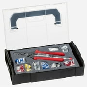 NWS Crimping Pliers and End-Sleeves Assortment with L-BOXX (150 piece)