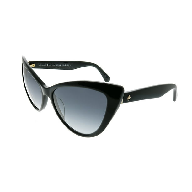 Kate Spade Karalyn/S Plastic Womens Cat-Eye Sunglasses Black 56mm Adult -  