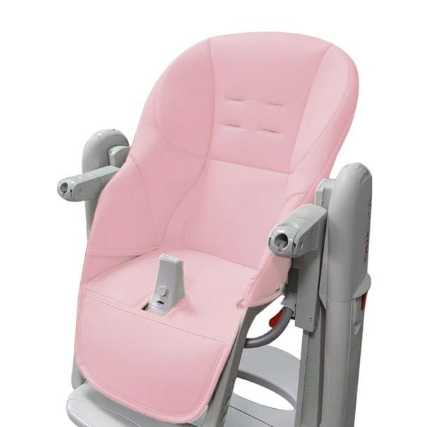 Lolmot High Chair Cushion Leather Dining Chair Cover Multifunctional Highchair Seat Cover Pad Universal High Chair Covers for Toddler Kids