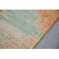 thumbnail image 6 of Small Rugs, Turkish Rug, Vintage Rug, Antique Oushak Rugs, Rugs For Bathroom, 1.8x4.4 ft Orange Rug, Colorful Rug, Handmade Wool Rug, 13403, 6 of 10