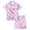 Pink-D, variant on Kids Silk Pajama Set for Girls Boys Bow Pajamas Button Down Sleepwear Set Pjs Sleepwear Outfits Christmas Pjs Kids 8-9 Years Kids Clothes