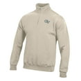thumbnail image 2 of Men's Oatmeal Georgia Tech Yellow Jackets Big Cotton Quarter-Zip Pullover Sweatshirt, 2 of 3