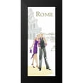 thumbnail image 2 of Tillmon, Avery 10x18 Black Modern Framed Museum Art Print Titled - Rome Lovers, 2 of 5