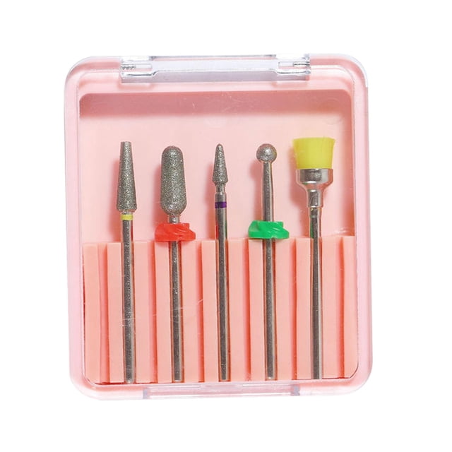 Juego De Brocas De Cerámica De 5 Piezas Para Quitar U?as De Gel Polivinílico JH001 Sunnimix Brocas para uñas