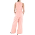thumbnail image 2 of INC Womens Textured Split Hem Jumpsuit, 2 of 2