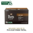 thumbnail image 2 of Peet's Coffee Major Dickason's Blend Coffee, Dark, Keurig K-Cup Pods, 75 ct, 2 of 3