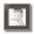 thumbnail image 2 of ArtToFrames 5" x 5" Antique Silver Picture Frame, 5x5 inch Silver Wood Poster Frame (WOM-4562), 2 of 8