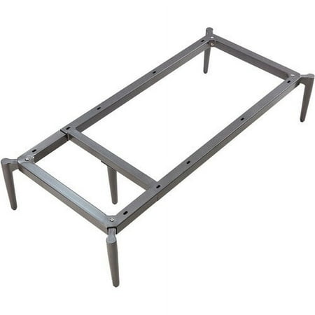Lorell Contemporary Collection Adjustable Metal Base 1 Each