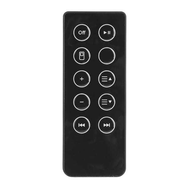 Télécommande, télécommande pour Haut-Parleur Facile à Utiliser Remplacement Élégant pour Haut-Parleurs Stéréo