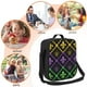 thumbnail image 5 of Balery Mardi Gra Geometric Caja de Almuerzo y Bolsa de Almuerzo para Hombres y Mujeres, Bolsa de Almuerzo Reutilizable con Gran Capacidad, Bolsa de Almuerzo Aislada, 5 of 7