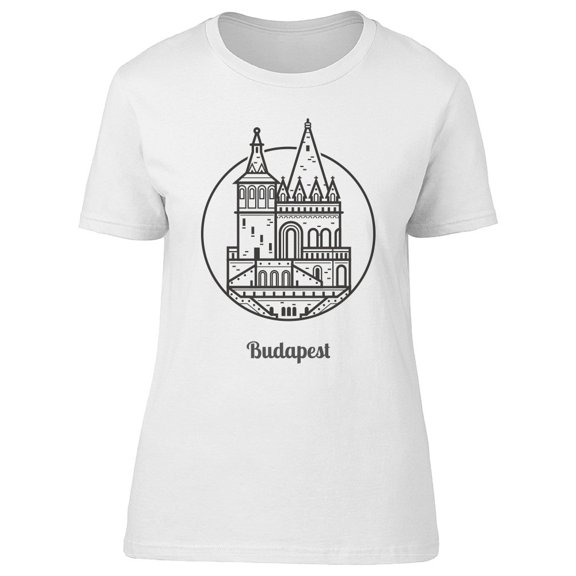 Budapest City Round Frame Tee Men's -Image by Shutterstock