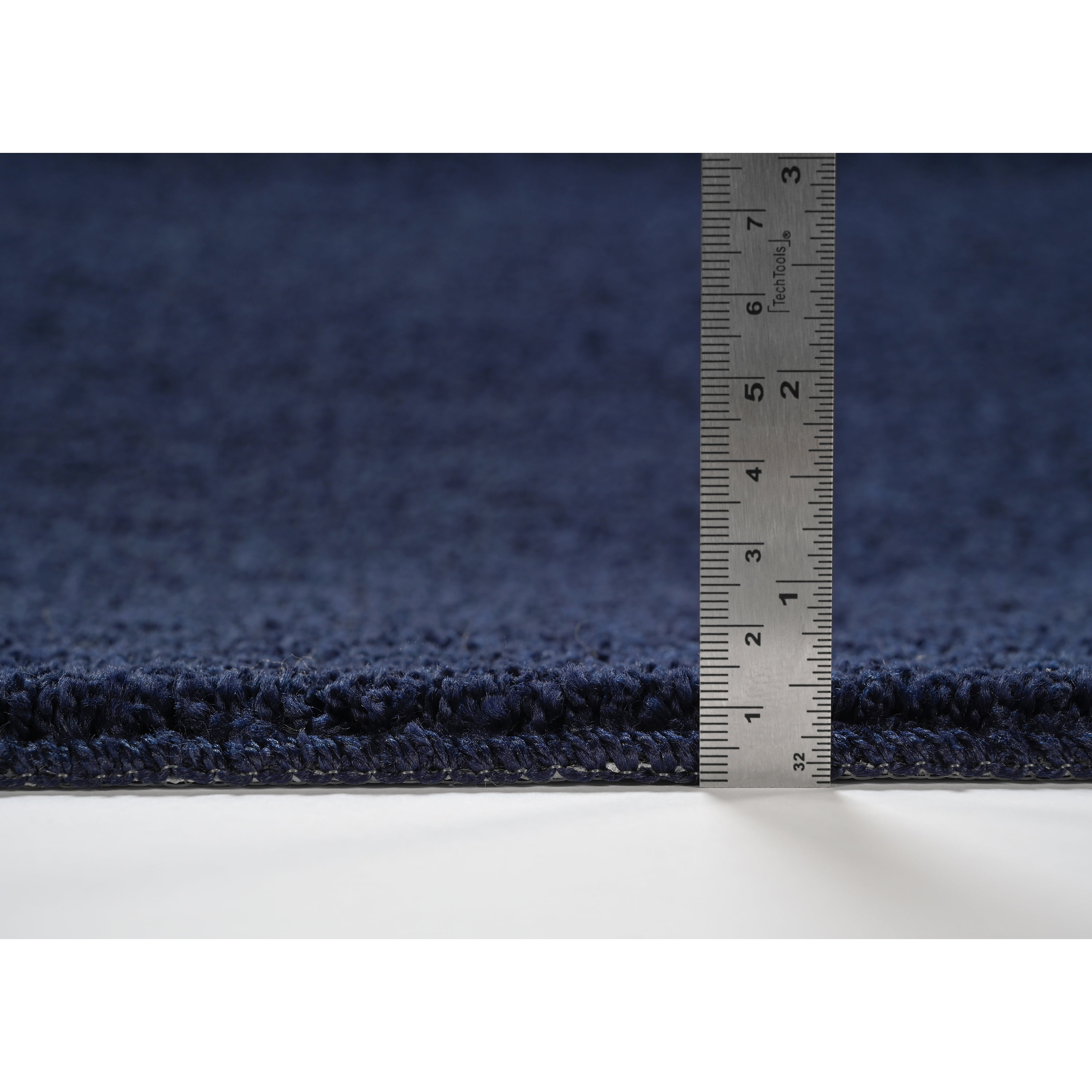 Garland Rug Gramercy Washable Polypropylene Navy Bath Rug, 24" x 40"