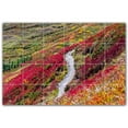 thumbnail image 1 of Picture-Tiles.com: Autumn Ceramic Tile Wall Mural WAL500035-64L. 48"W x 32"H using (24) 8" x 8" Ceramic Tiles-Satin Finish, 1 of 3