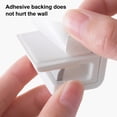 thumbnail image 3 of Cateissary Toothpaste Holder Wall Anti-slip Waterproof Bathroom Tubing Stand Removable Organizing Tube Saving Space Rack Hanging Type1, 3 of 6