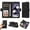 Black, variant on ELEHOLD For Google Pixel 8A Leather Wallet Phone Case, Embossed Diamond Folio Flip Cover, Card Holder Cash Slot, Stand Support, Wrist Strap Lanyard -Blue