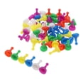 thumbnail image 1 of Multicolores Damas Ajedrez de Pstica Juego de ajedrez de Viaje Accesorios Sunnimix Chequeras, 1 of 8