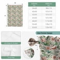 thumbnail image 6 of Vintage Flowers Balloon Curtains 63 Inch Length for Living Room/Bedroom, Spring Pink Green Floral Country Leaves Birds Rod Pocket Privacy Door Curtains Decorative Tie Up Shade for Window 52"x63", 6 of 8