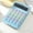 Sky Blue SB, variant on Latrodar Purple Campus Dopamine Color Calculator Large Screen 12 Digit Display Office Finance Portable Calculator For Elementary School Students Fathers Day Gifts from Daughter