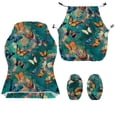 thumbnail image 7 of TSOVTHRID Boho Mandala Flower Butterfly Print 4 Pieces Gaming Chair Covers with Armrest Covers Dustproof Scratch Resistant Gaming Chair Cover Set Elastic Computer Chair Seat Slipcovers, 7 of 7