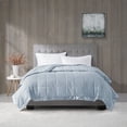 thumbnail image 2 of King Down Alternative Blanket with Satin Trim, Soft Lightweight Bed Blanket For All Season, Breathable Blanket for Home, Blue, 2 of 7