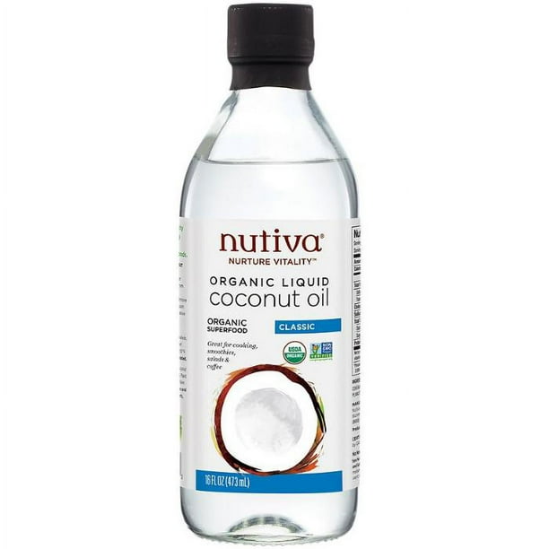 Nutiva Classic Liquid Coconut Oil, 473ml Walmart.ca
