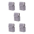 thumbnail image 3 of jesticaly Easy To Close And Open PU Cigarette Case For Business Cards Business Card Case Cigarette Cases Plain grey 5Set, 3 of 6