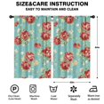 thumbnail image 2 of Blackout Kids Curtains,Pioneer Flower Childrens Insulated Curtains Set Of 2,Bedroom Essentials,Toddler Room Decor 52x84in(132x213cm), 2 of 4