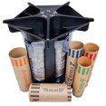 thumbnail image 1 of Coin Sorter Tube Coin Counter with Coin Wrappers,5-IN-1 Change Sorter Change Counter Machine, Coin Organizer Coin Holder, 1 of 5