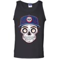 thumbnail image 2 of Sugar Skull Baseball Tank Top, 2 of 3