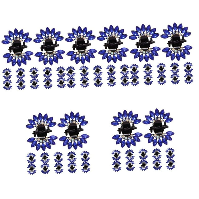 60 Pcs Papillon Strass Clip Pinces à Cheveux pour les Femmes Accessoires Mini Griffe Clips Pinces à Cheveux Pinces à Mâchoires pour les Cheveux Petites Pinces à Griffes Pinces à Cheveux pour les Cheveux Fins Femmes Manquer Patte