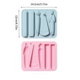 5 Patterns Vegetable And Fruit Simple Modeling Crayons Molds Chocolate