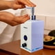 thumbnail image 1 of Calentador de aceite Meigons para masaje con 2 dispensadores de botellas de aceite, color blanco, 1 of 7