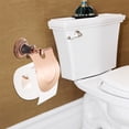 thumbnail image 4 of Wall Mounted European Style Toilet Rolled Paper Holder Tissue Paper Dispenser(Rose Golden), 4 of 8