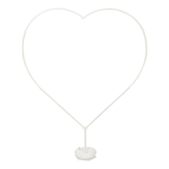 FUEENIRVA Brightfufu White Plastic Balloon Arch Stand Kit for Decorations 1Set
