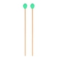 thumbnail image 1 of 1 Pair Wool Head Keyboard Marimba Mallets with Beech Handles for Intermediate Player(Green), 1 of 8