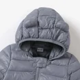 thumbnail image 5 of PatPat Baby Coat Toddler Boys Girls Winter Jackets Stylish 3D Ear Print Solid Hooded Coats, Grey, 18-24 Months, 5 of 7