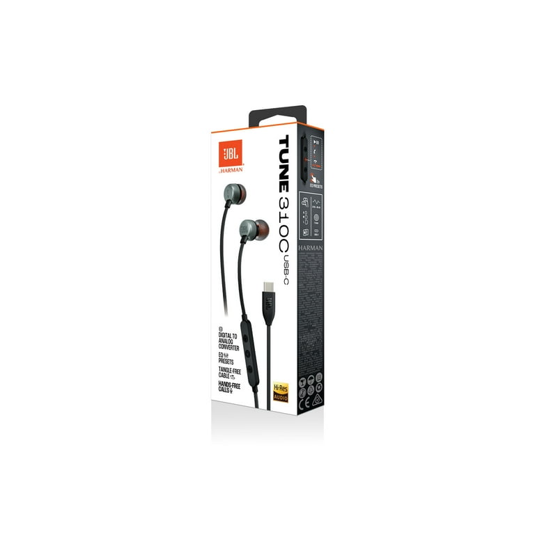 JBL Tune 310C USB - In-ear headphones with Hi-Res Audio support