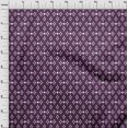 thumbnail image 3 of oneOone Viscose Chiffon Purple Fabric Block Sewing Craft Projects Fabric Prints By Yard 42 Inch Wide, 3 of 4