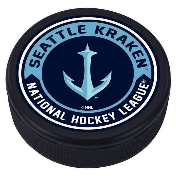 Seattle Kraken Anchor Logo Puck