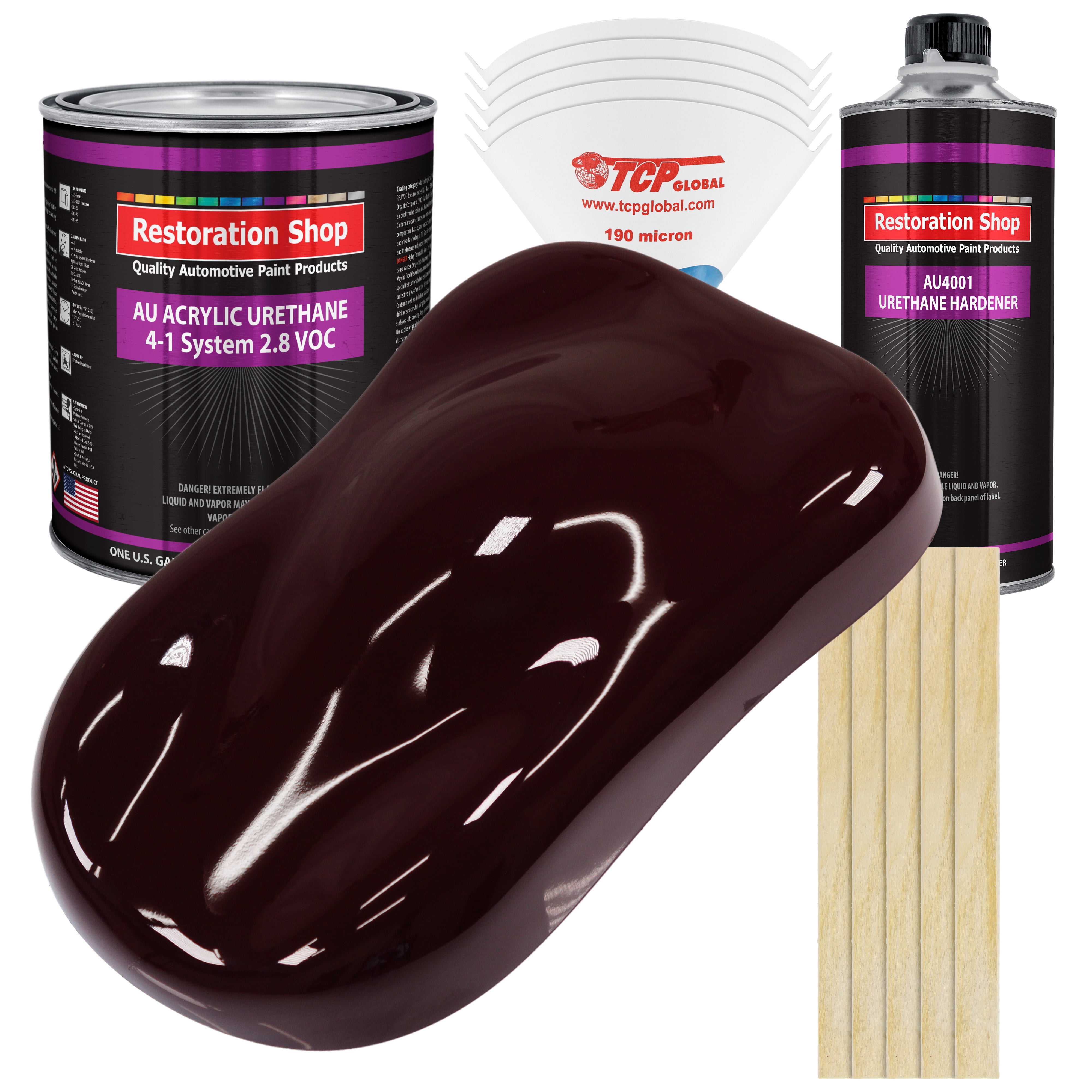 Restoration Shop Royal Maroon Acrylic Urethane Auto Paint Complete